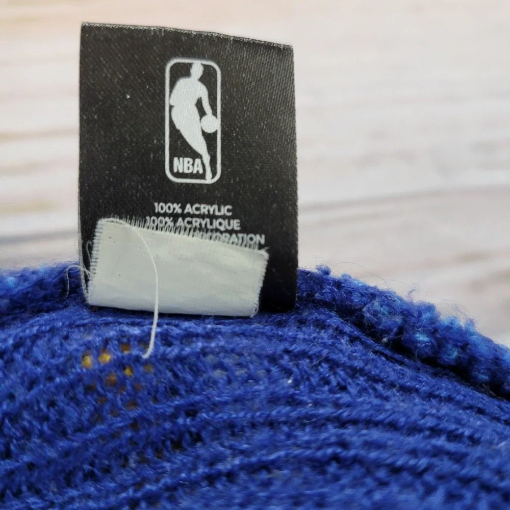 Golden State Warriors 47 Beand Beanie Hat Blue One Size Acrylic,  b40
